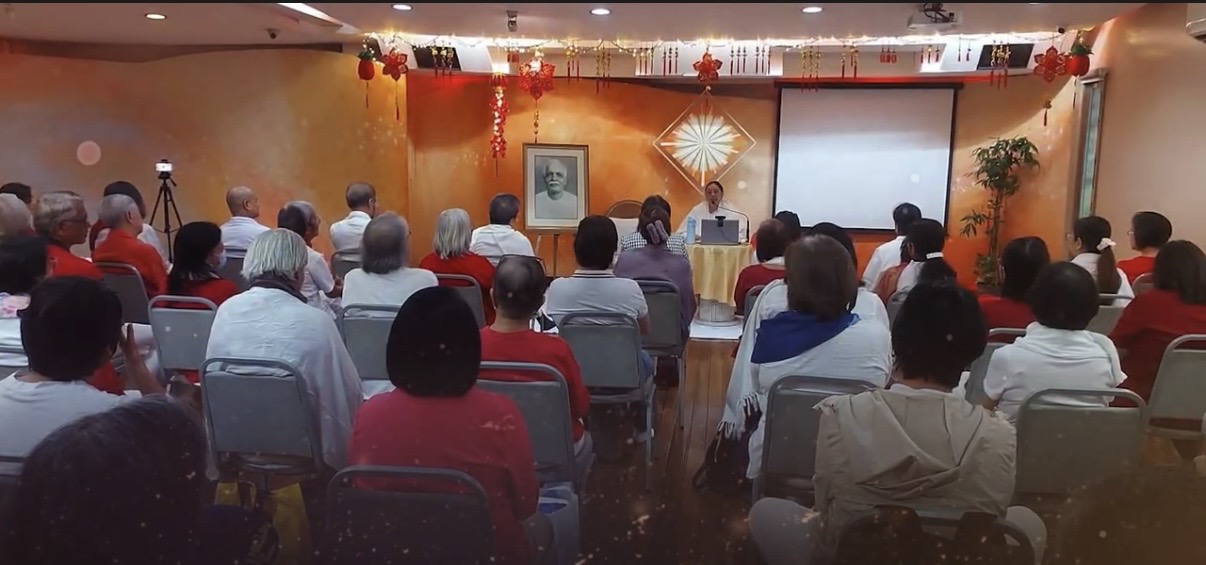Raja Yoga meditation seminar at Brahma Kumaris Makati